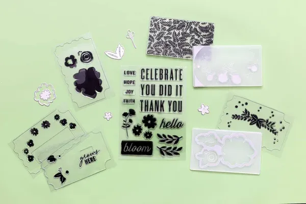 Transparent cut-out stickers