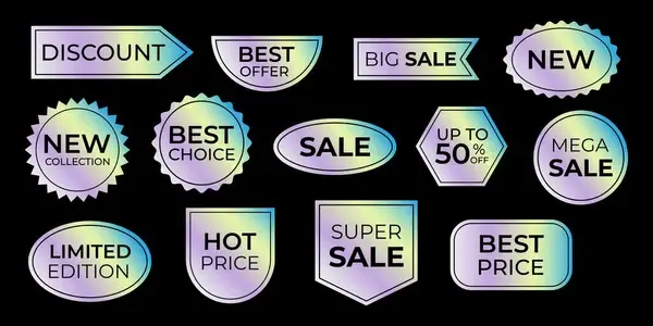 Dark Label Holographic Sticker