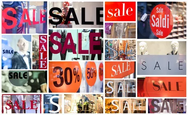 Sale ad sticker