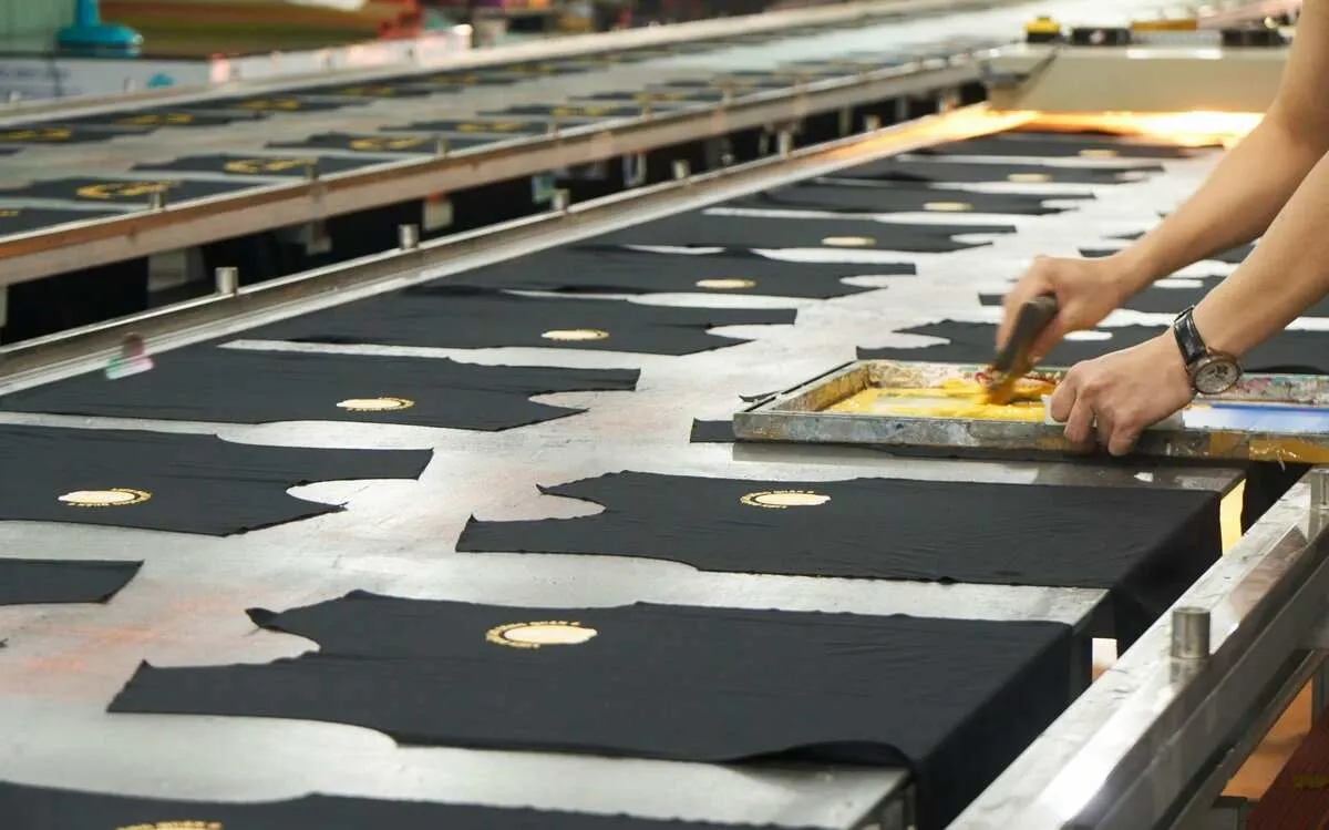 apparel production line