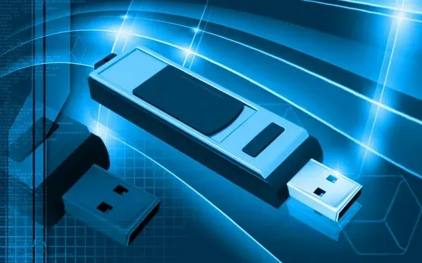 Illustration of a pen drive