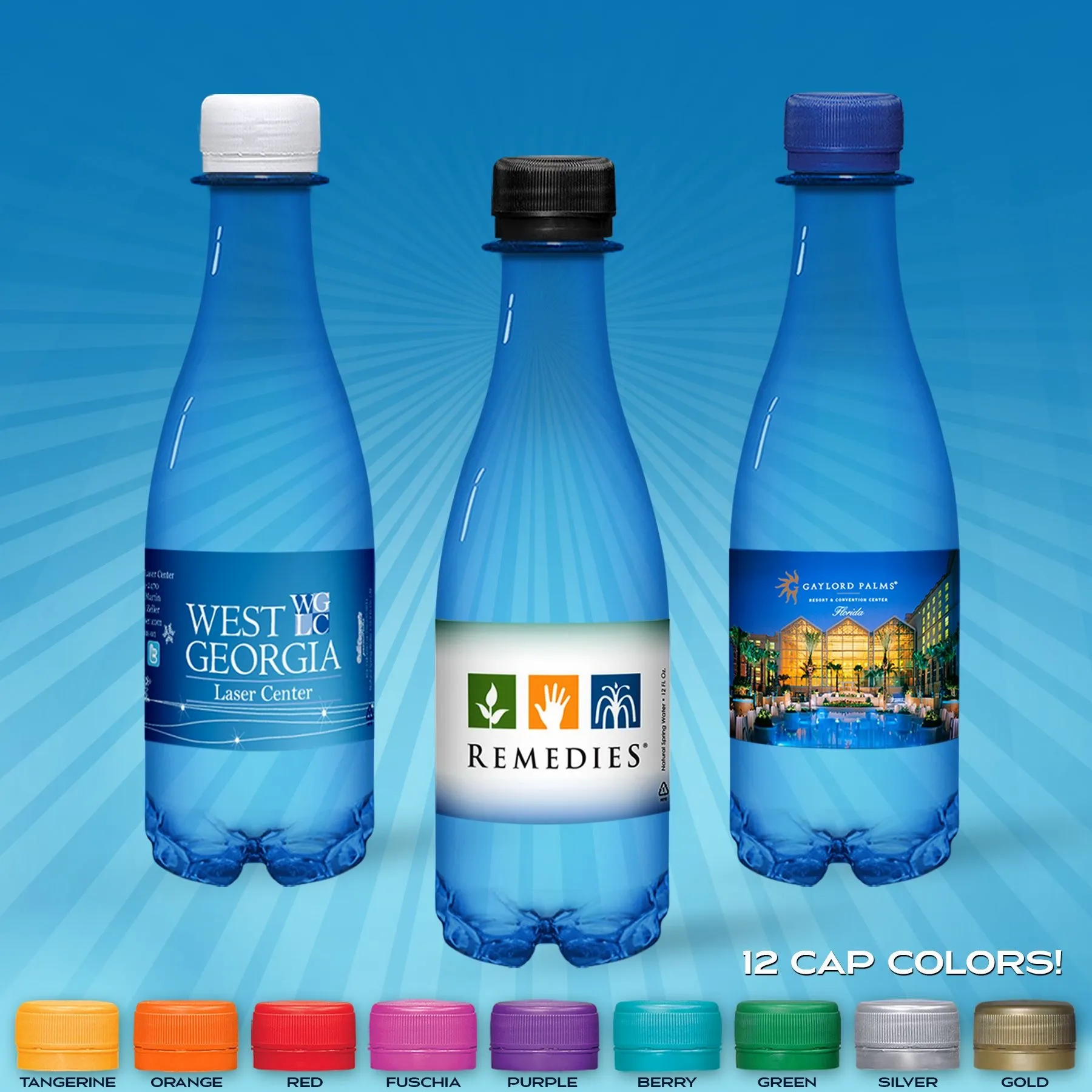 Custom Bottled Water - Imprint Now