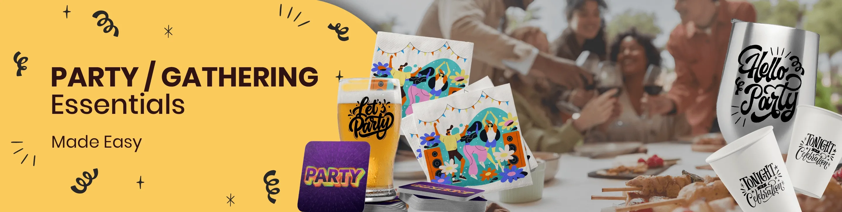 ImprintNow.Com Party/Gathering Essentials