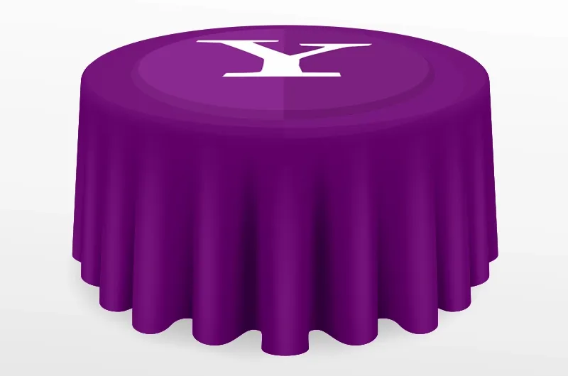 Custom Round Table Covers - Air Fresheners Now