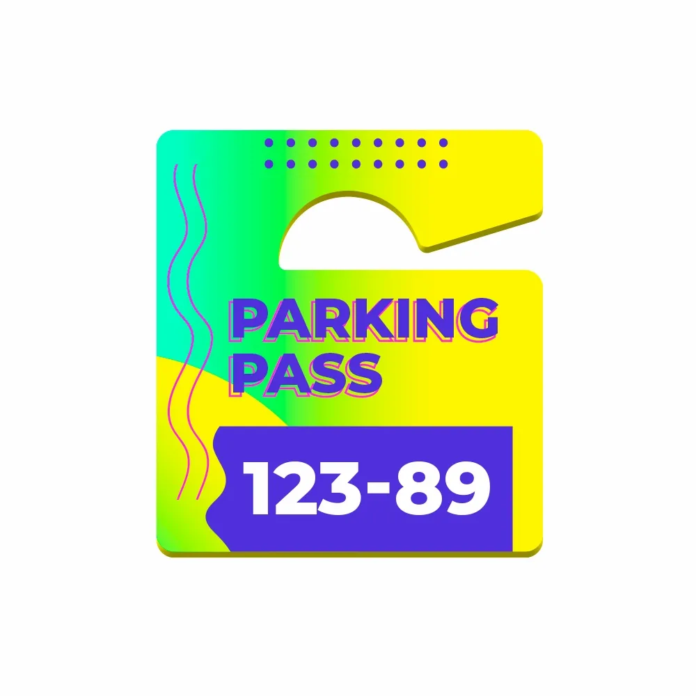 Parking Passes - Imprint Now