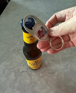 ImprintNow.Com - Multi-use Alloy Bottle Opener Keychain