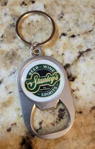 ImprintNow.Com - Multi-use Alloy Bottle Opener Keychain