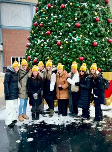 ImprintNow.Com - Bauble Sunday Angora Yarn Beanies