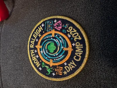Embroidered Patches - Day camp event