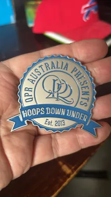 Soft Enamel Metal Car Badges - Membership items for QPR fans down under in Australia