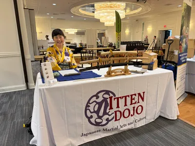 Representing our dojo at a local Welcome Expo