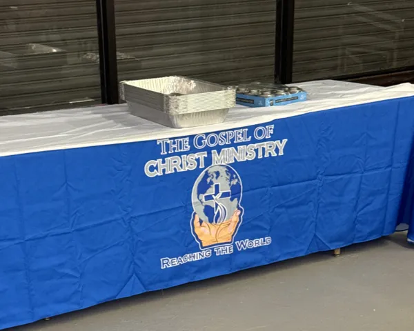 The phot shows one of our tables decorated with this beautiful table cloth that was designed by imprint nowThanks for an awesome job