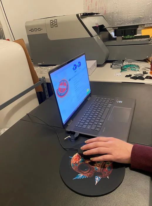 ImprintNow.Com - Custom Round Mouse Pad