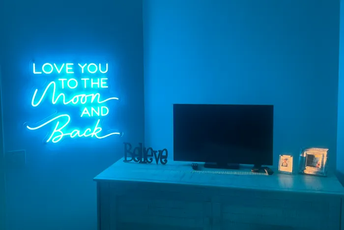 ImprintNow.Com - I Love You To The Moon And Back Neon Sign
