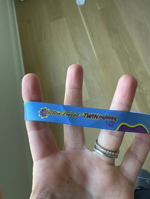 ImprintNow.Com - Full Color Satin Cloth Wristbands