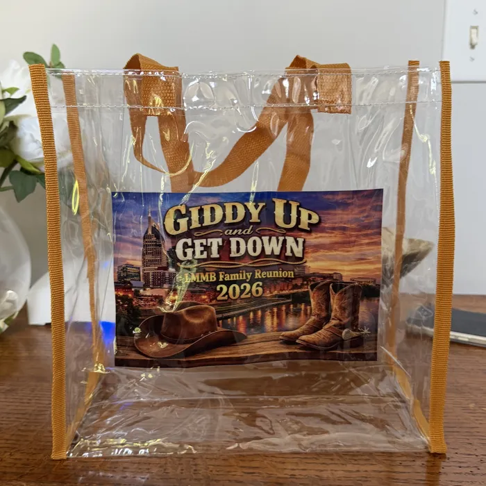 ImprintNow.Com - Custom Clear Tote Bag