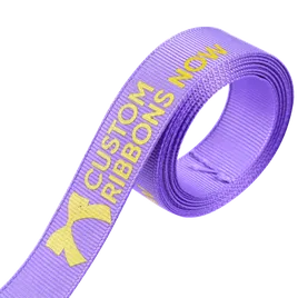 Grosgrain Ribbon - Custom Ribbons Now