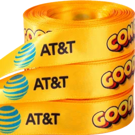 Heat Transferred Double Face Satin Ribbons - Imprint Now