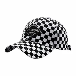 Two Tone Checkered Cotton Cap - Imprint Now