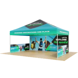 Custom Outdoor Canopy Tents Waterproof 15ft X 10ft - Imprint Now