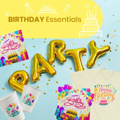 Birthday Essentials - Imprint Now
