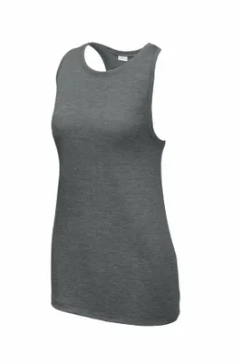 Sport-Tek Women's PosiCharge Tri-Blend Wicking Tank. LST402 - Imprint Now