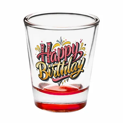 Custom Birthday Shot Glasses