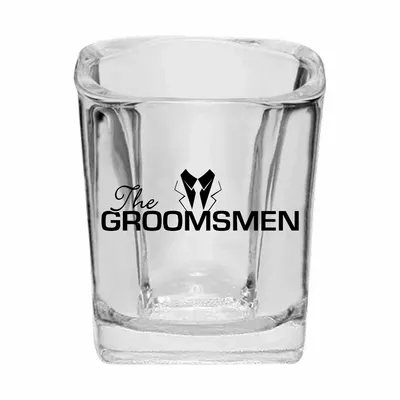 Custom Groomsmen Shot Glasses