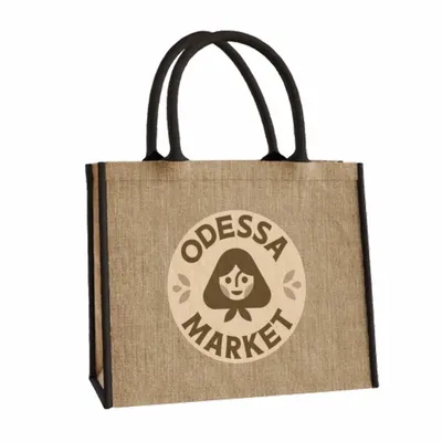 Custom Jute Tote Bags