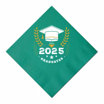 Custom Personalized Graduation Napkins