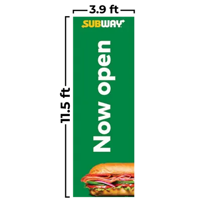 3.9 ft x 11.5 ft - Imprint Now