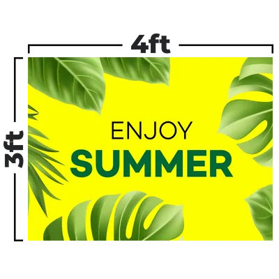 4 x 3 ft - Imprint Now