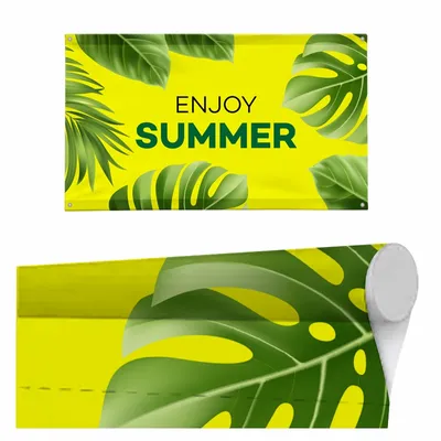 Top & Bottom Pole Pocket - Imprint Now