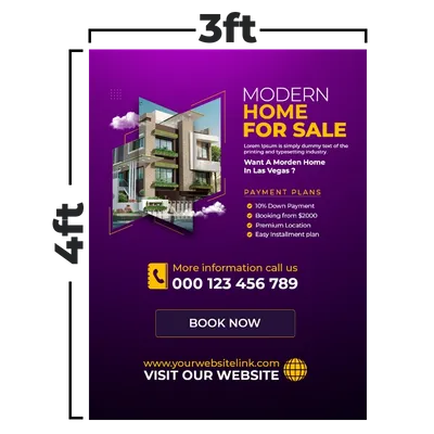 3 x 4 ft - Imprint Now