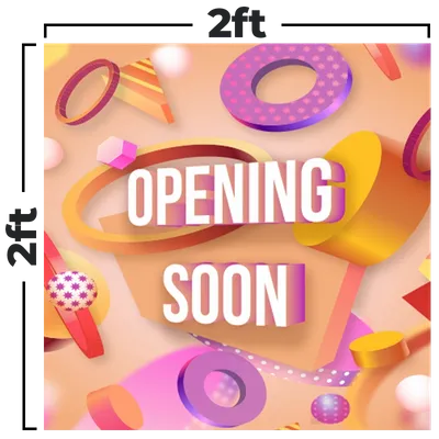 2 x 2 ft - Imprint Now