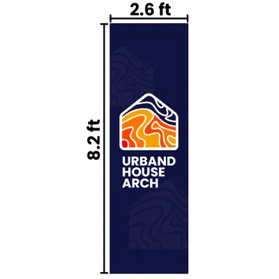 2.6 ft x 8.2 ft - Imprint Now