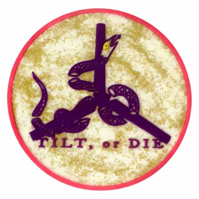 Gold Glitter PVC - Imprint Now