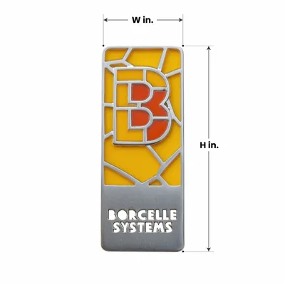 Stained Acrylic Metal Bookmarks