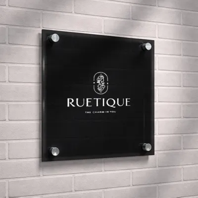 Transparent Black - Imprint Now