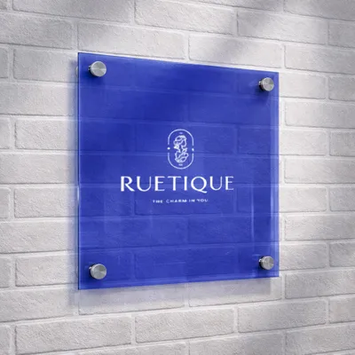 Transparent Blue - Imprint Now