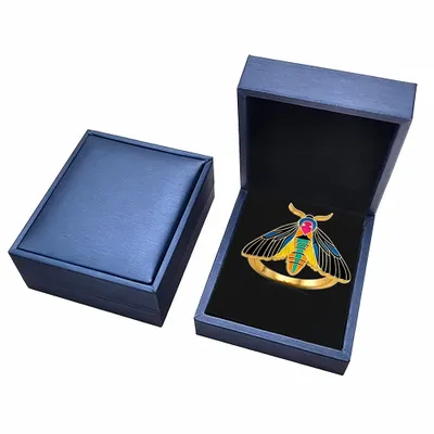 Blue PU Box - Imprint Now