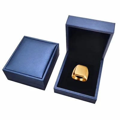 Blue PU Box - Imprint Now