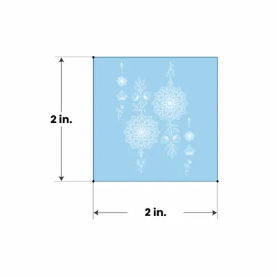 2 in x 2 in