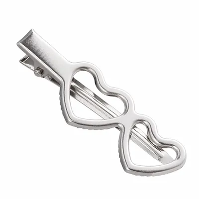Double Heart Open Clip - Imprint Now