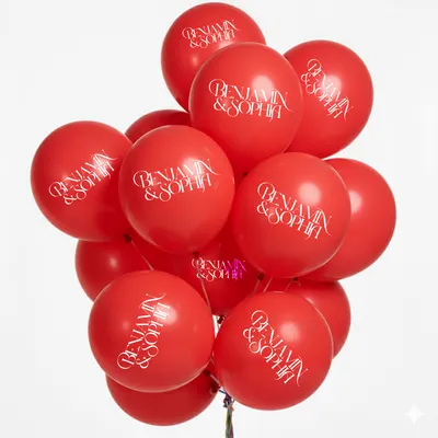 Personalized Wedding Balloons