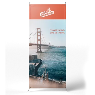 Korean Style X Banner Stands - Imprint Now