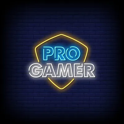 Pro Gamer Neon Sign
