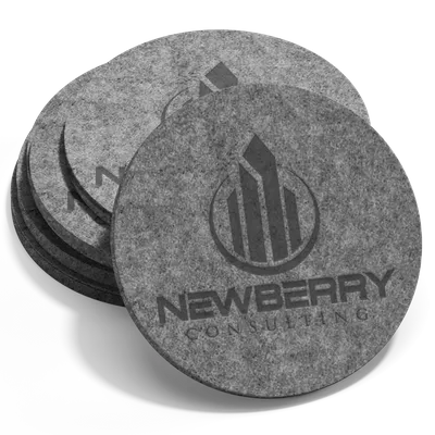 Absorbent Felt Coaster - Air Fresheners Now