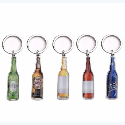 Liquor Bottle Opener Keychain