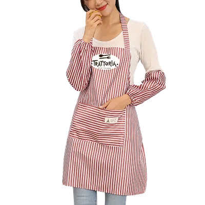 Waterproof Polyester Stripe Apron